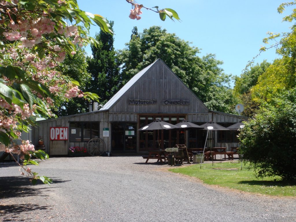 The Cheese Barn at Matatoki from the road