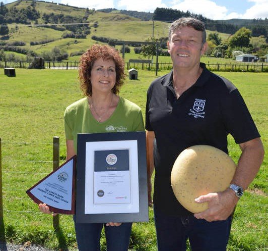 Kelvin and Cathy Haigh, owners of the Cheese Barn